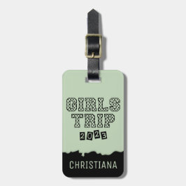 2023年女子旅 週末バケーション ラゲッジタグ