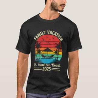 2023年家族休暇セントメエン海岸 Tシャツ
