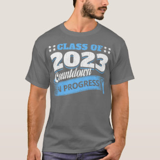 2023年度カウントダウンおもしろい大学院生グラのクラス Tシャツ