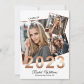 2023年度クラスパーティー発表 案内状 (正面)