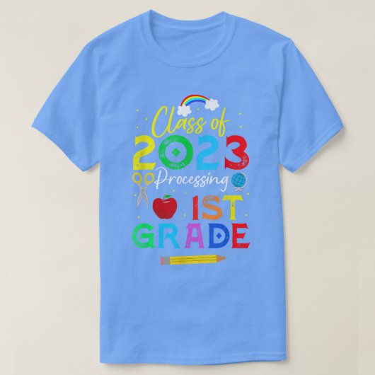 2023年度クラス第一級新学期  Tシャツ (デザイン正面)