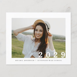 2023年度予算シンプル写真卒業発表