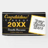 2023年度写真学校の黒人卒業 横断幕 (横)