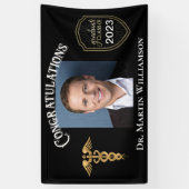 2023年度医学部博士号取得 横断幕 (縦)