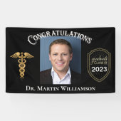 2023年度医学部博士号取得 横断幕 (横)