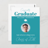 2023年度卒業おめでとう ポストカード (正面/裏面)