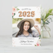 2023年度卒業バラ金ゴールドバルーンフローラ 案内状 (スタンド正面)