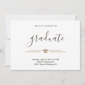 2023年度卒業パーティー3枚の写真 案内状 (裏面)