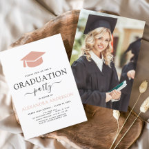 2023年度卒業ピンクフォトエレガント写真