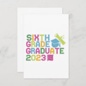 2023年度卒業休暇記念贈呈 サンキューカード (正面/裏面)