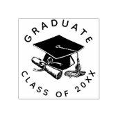 2023年度卒業卒業卒業式キャップ卒業証書クラス ラバースタンプ (インプリント)