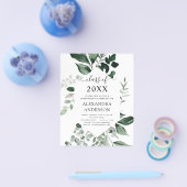 2023年度卒業植物園 チラシ (シングル)