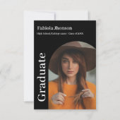 2023年度卒業発表のクラス 招待状 (正面)