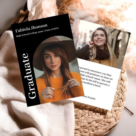 2023年度卒業発表のクラス 招待状