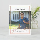 2023年度大学院パーティー発表カード 案内状 (スタンド正面)