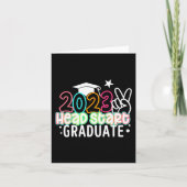 2023年度新卒卒業生の最終日 カード (正面)