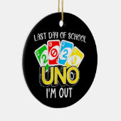 2023年度最後の日宇野私はシャツのクラスを外れている セラミックオーナメント (右)