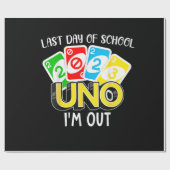 2023年度最後の日宇野私はシャツのクラスを外れている ラッピングペーパー (フラット)