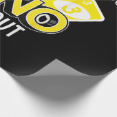 2023年度最後の日宇野私はシャツのクラスを外れている ラッピングペーパー (角)