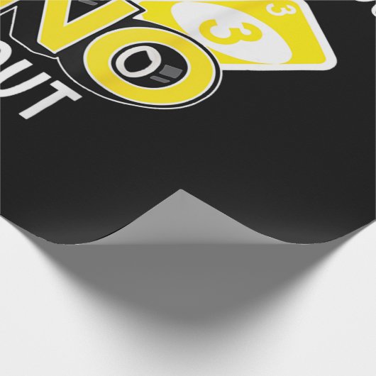 2023年度最後の日宇野私はシャツのクラスを外れている ラッピングペーパー (角)