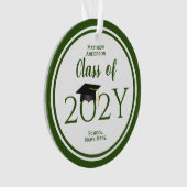 2023年度森林エレガント緑化卒業 オーナメント (正面)