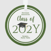 2023年度森林エレガント緑化卒業 オーナメント (裏面)