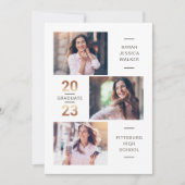 2023年度発表パーティー3枚 案内状 (正面)