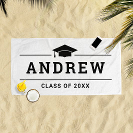 2023年度白人科パーソナライズされた学名 ビーチタオル