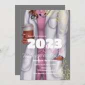 2023年度看護師卒業生向けメディカルスクラブ 招待状 (正面/裏面)