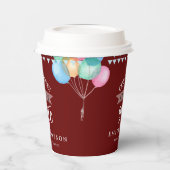 2023年度赤卒業 紙コップ (左)