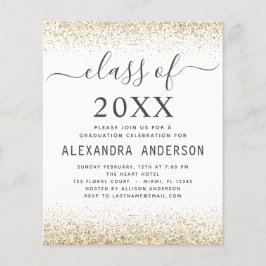 2023年度 卒業写真用 ホワイトゴールド クラシック チラシ