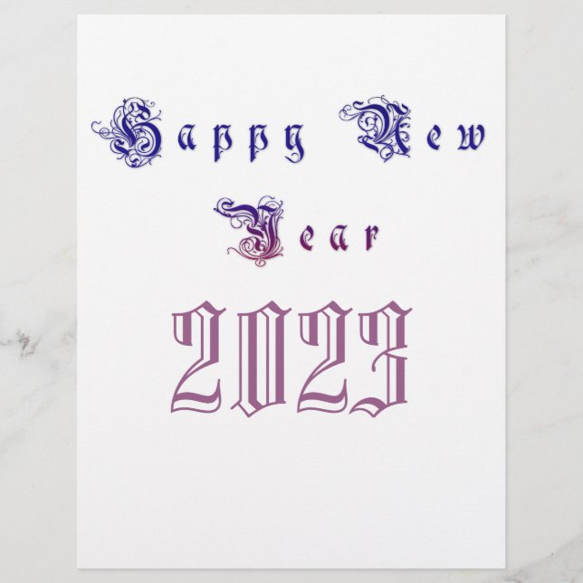 2023年新年おめでとう (正面)