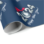 2023年新年おめでとう。カスタム包み紙 ラッピングペーパー (ロールコーナー)