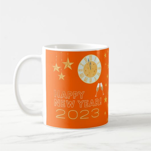 2023年新年おめでとう コーヒーマグカップ (左)