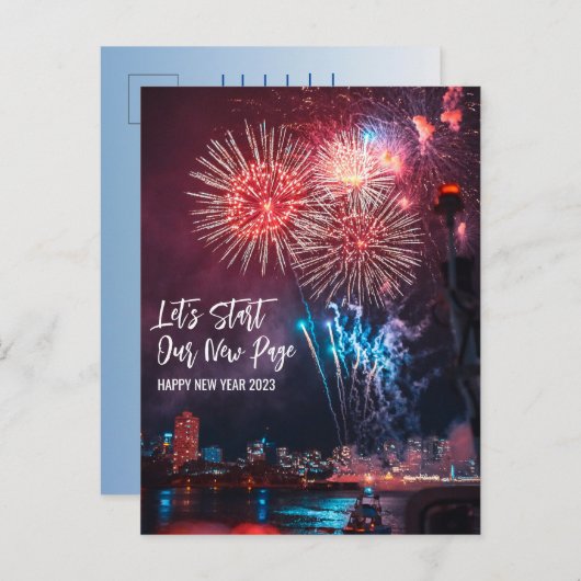 2023年新年おめでとう ポストカード (正面/裏面)