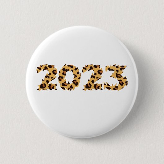 2023年新年おめでとう 缶バッジ (正面)