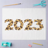 2023年新年おめでとう 薄葉紙 (クラフト)