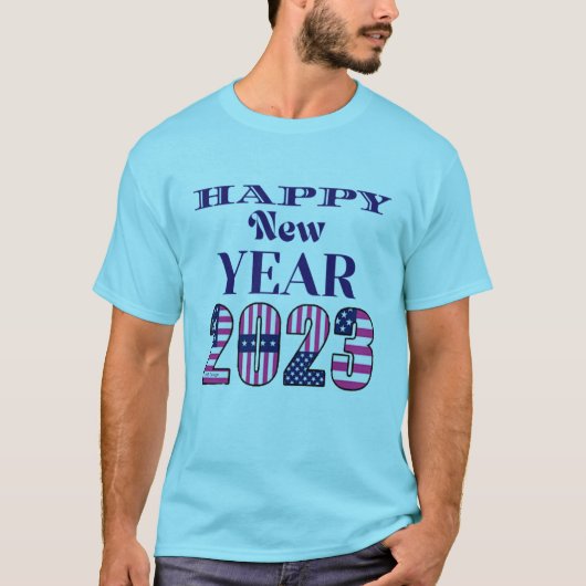 2023年新年おめでとう Tシャツ (正面)