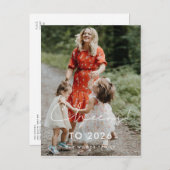 2023年新年の写真への手書き応援 ポストカード (正面/裏面)