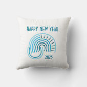 2023年新年グッズ グラフィカルスローピローギフト クッション (裏面)