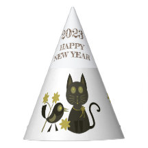  2023年新年パーティー用CAT MOM & CAT BABY ハット 