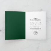 2023年新年金ゴールド紙吹雪フェスティバルパインボー シーズンカード (内部)