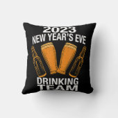 2023年新年'大晦日の飲みチーム クッション (裏面)
