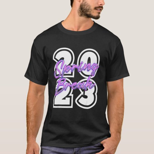 2023年春休み Tシャツ (正面)