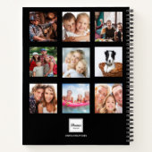2023年最新オーダーメイド フォトコラージュ モノグラム ノートブック (裏面)