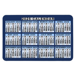 2023年月次カレンダー簡単読から業務 マグネット