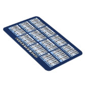 2023年月次カレンダー簡単読から業務 マグネット (右側)