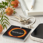 2023年環状太陽の食 キーホルダー (正面右)