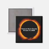 2023年環状太陽の食 マグネット (正面/裏面)