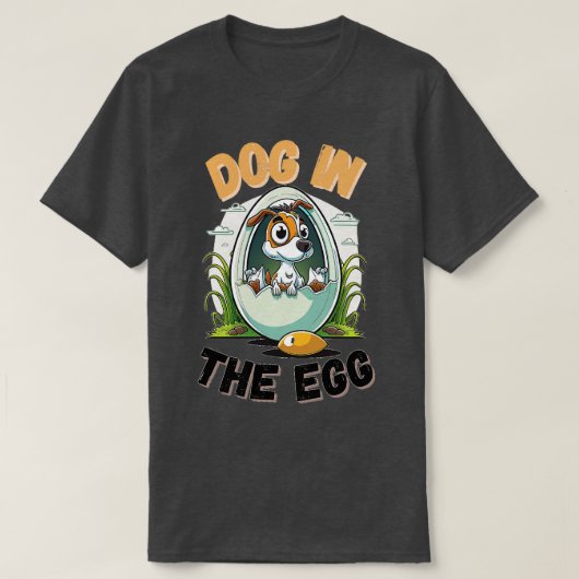 2023年産卵の犬 Tシャツ (デザイン正面)